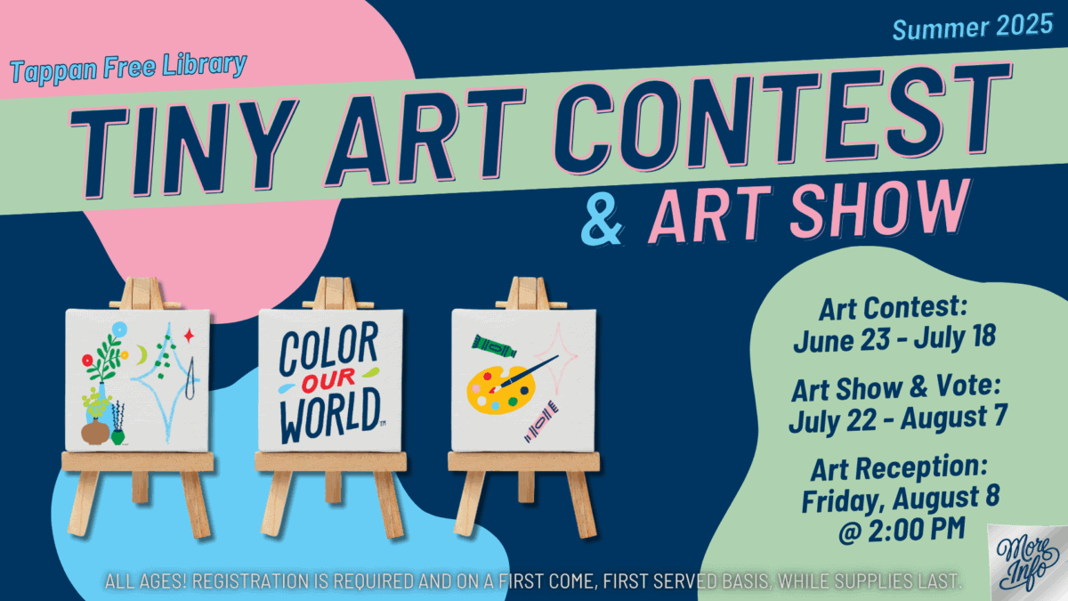 Tiny Art Contest & Art Show; click image for more info